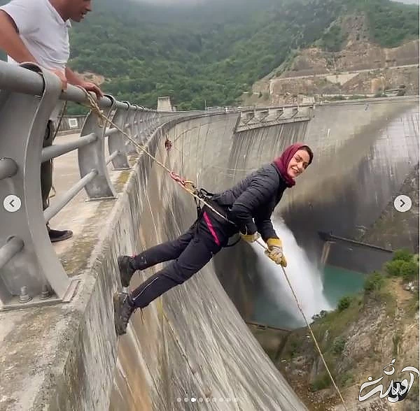 ورزش خطرناک شبنم فرشادجو شبنم فرشادجو